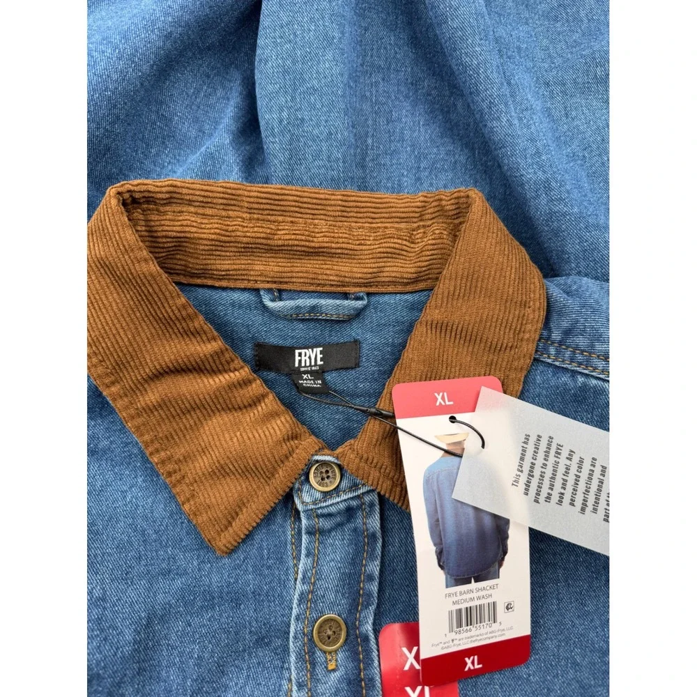 Frye barn shacket